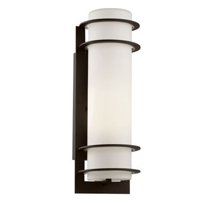 Trans Globe Lighting 40205 BK 1 Light Wall Lantern in Black